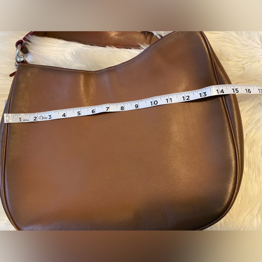 Coach Nomad hobo bag brown leather - Picture 9 of 11